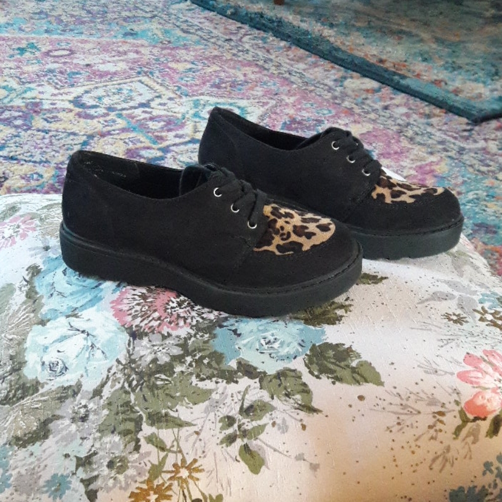 Leopard print Oxford loafers - Picture 5 of 5